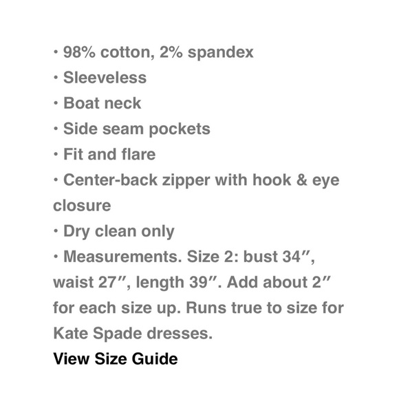 Kate Spade Daisy Dot Lyric Dress Down The Rabbit Hole - Picture 5 of 16